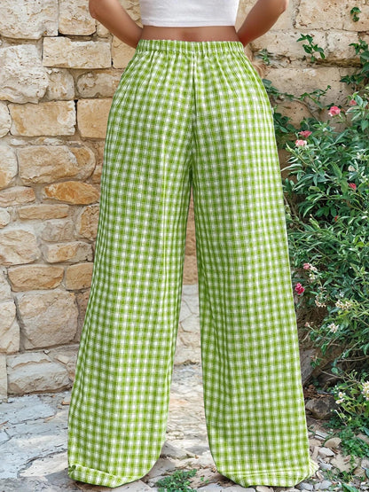 Elastic Waist Palazzo Pants Pattern for Women - Wide Leg Sewing Pattern
